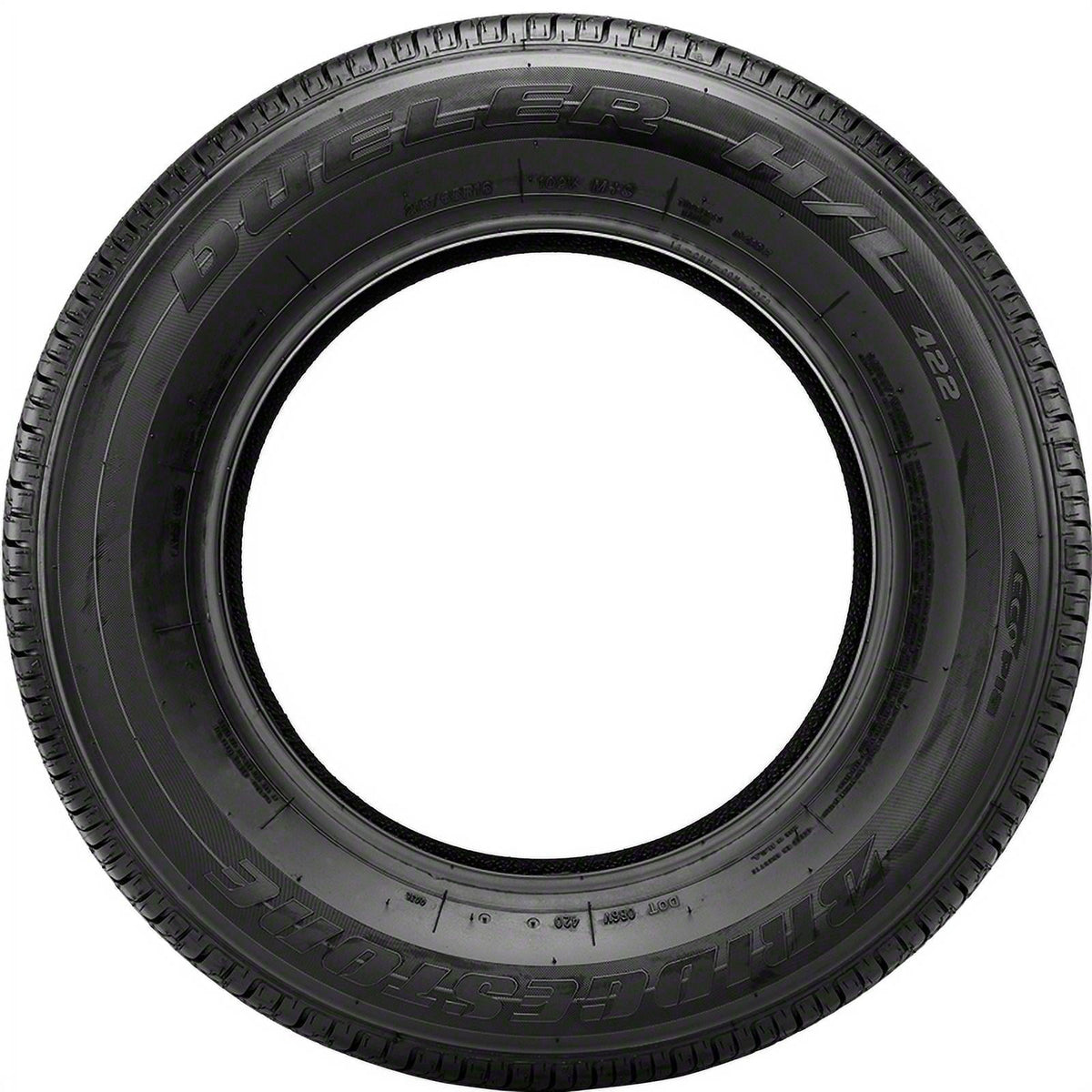 Bridgestone Dueler H/L 422 Ecopia All Season P245/60R18 104T Passenger Tire Fits: 2011-19 Ford Explorer XLT, 2014-19 Toyota Highlander Camera lens Plus