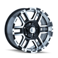 Sharpness 179 16X8 6X139.7 10Et 106Cb Black/Machined