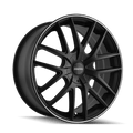 Touren Tr60-3260 18X8 5X112/5X120 40Et 74.1Cb Matte Black/Machined Ring