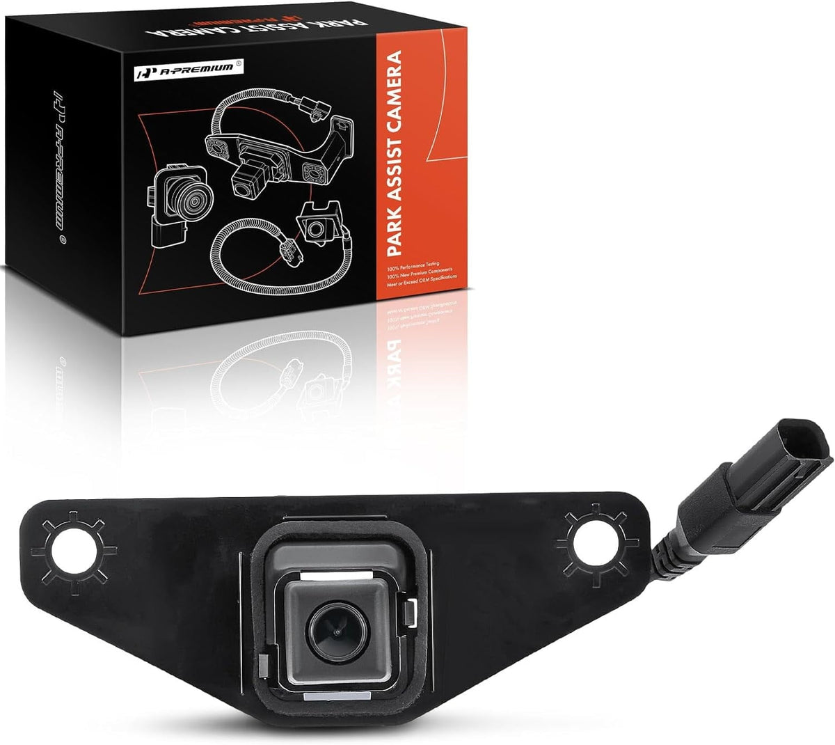 A-Premium Park Assist Lens Back Sight Backup Reverse Recorder Compatible with Select Lexus Models - 2014-2015 GX460 - Replace# 8679060240
