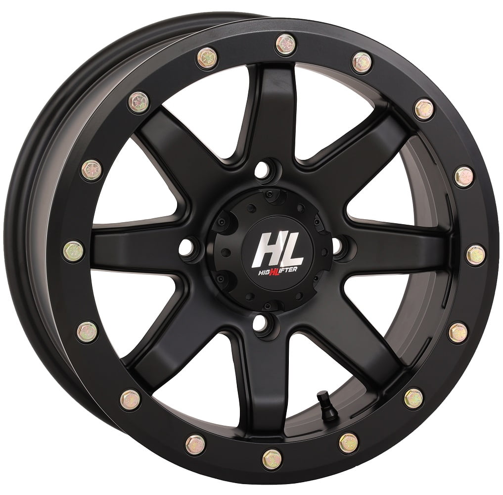 Superior Lifter by STI HL9 Beadlock 15x7 ATV/UTV Wheel - Matte Black (4/156) - 6+1