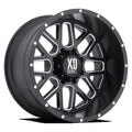 20x12 XD XD820 GRENADE Satin Black Milled Wheel 6x5.5 (-44mm)