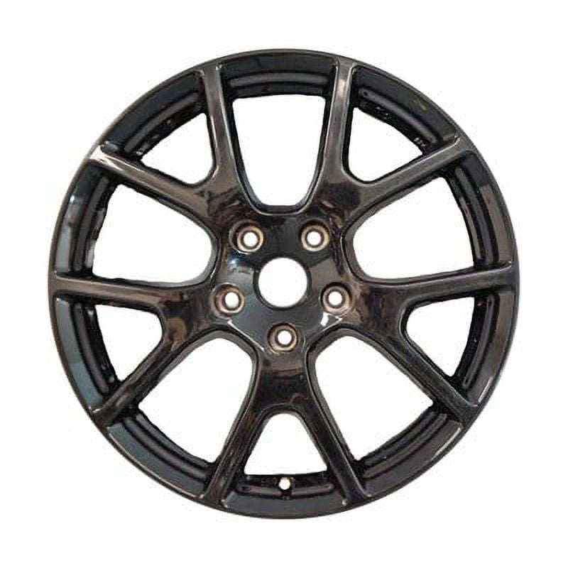 KAI 19 X 7 Reconditioned OEM Aluminum Alloy Wheel, Painted Gloss Black, Fits 2011-2018 Dodge Journey