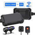 GLFSIL Waterproof Motorcycle 1080P Dual Optics Front and Back Loop Recording DVR