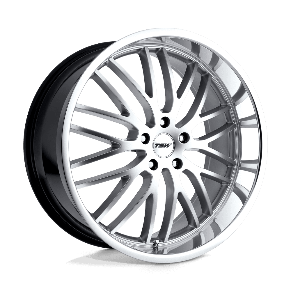 TSW Cast Aluminum Rim TWSNT 17X8 5X120 HYPR SLV MRLIP 20MM, 1780SNT205120S76