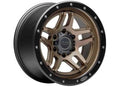 17x8.5 4WP 9514 T-Series Bronze W/Black Lip Wheel 6x5.5 (0mm)