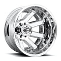 Fuel 1PC Aluminum Rim D536 MAVERICK 20X8.25in Chrome Plated Finish, D53620828D35