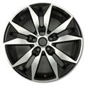 For Chevrolet Malibu OEM Design Wheel 18 18x8.5 2016-2024 Machined Black Single Replacement Rim