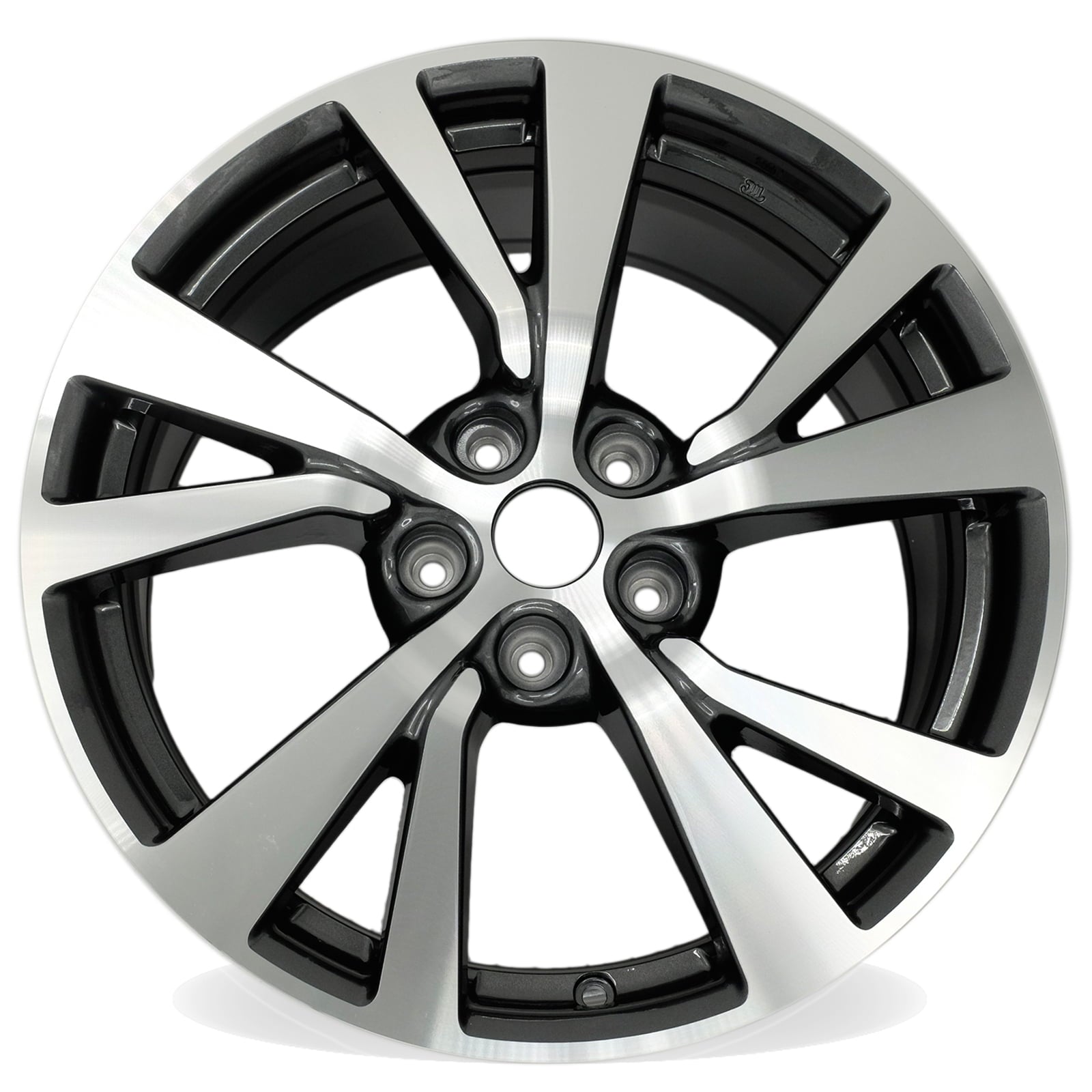 18 NEW Single 18x8.5 MACHINED GREY Wheel for MAXIMA 2016-2018 OEM Design Replacement Rim