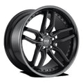 Niche M194 Methos 20X10.5 5X112 40Et 72.56Cb Gloss Black Matte Black Wheel
