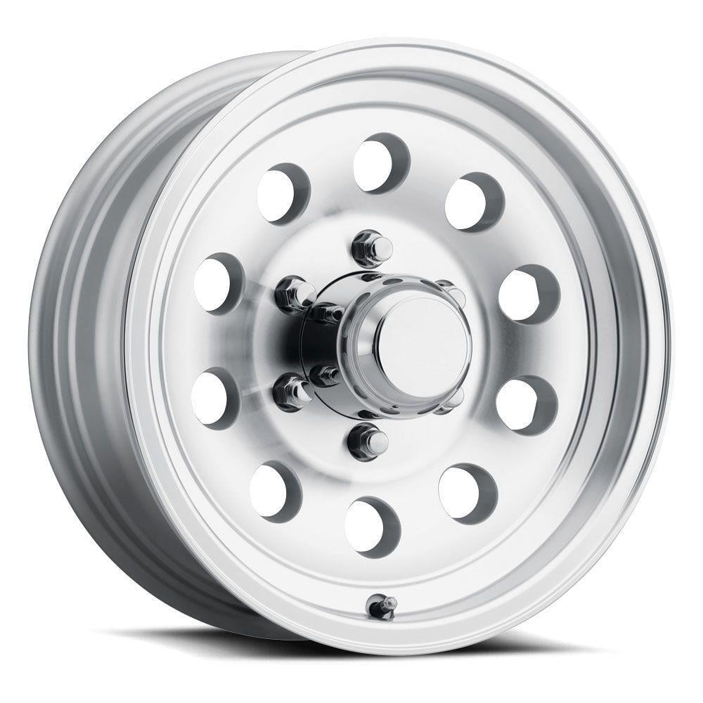 Sendel S20 15 6-Lug Boat Camper RV Trailer Wheel Rim Silver Machined (QTY 1)