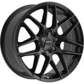 Motiv 17x7.5 5X100 435B Foil Black Wheel Rim
