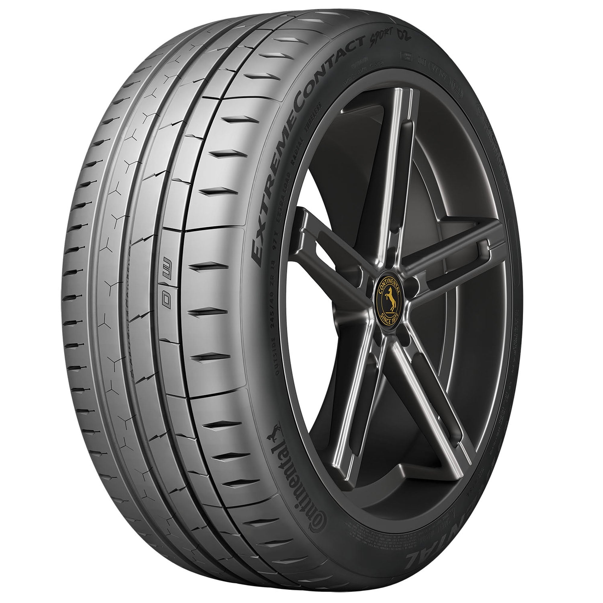 Continental ExtremeContact Sport 02 Summer 235/45ZR18 98Y XL Passenger Tire
