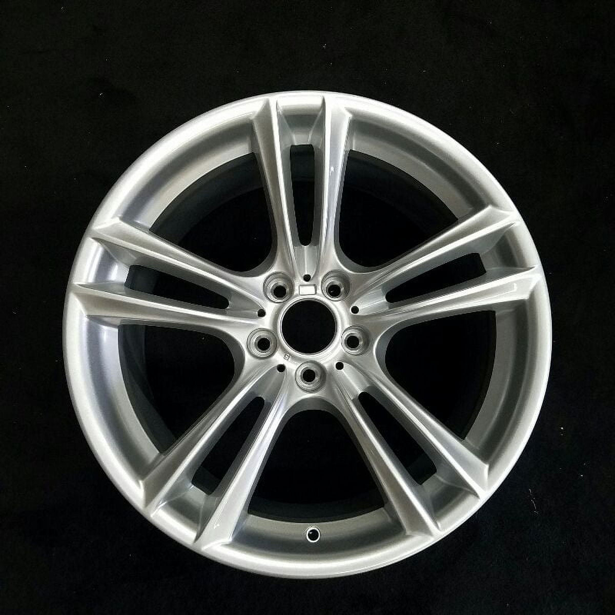 20 20x10 Brand New Single Behind Wheel For BMW 5-Series 7-Series 2009-2017 Silver OEM Design Replacement Rim