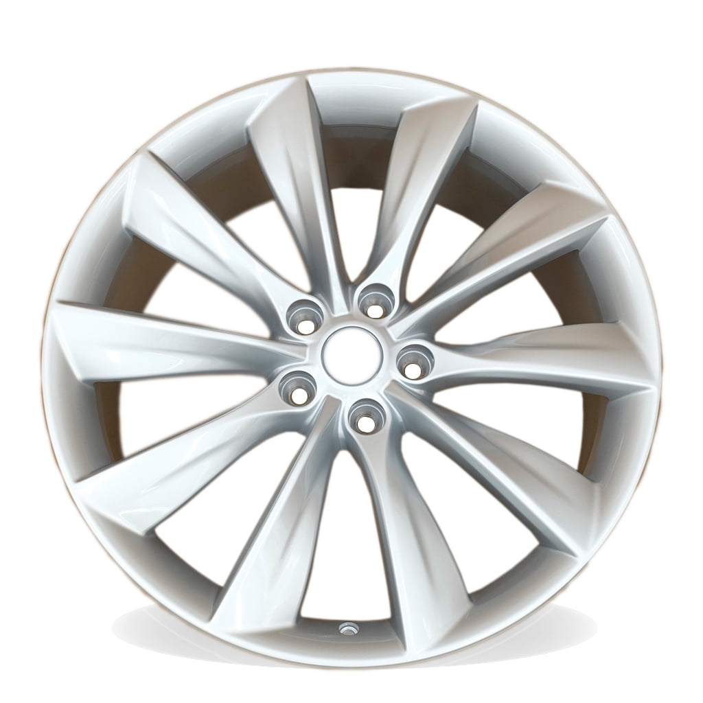 21 Single 21x8.5 Silver Front Display Back Alloy Wheel For Tesla Model Second-hand 2012-2017 OEM Standard Replacement Rim 98727 6005868