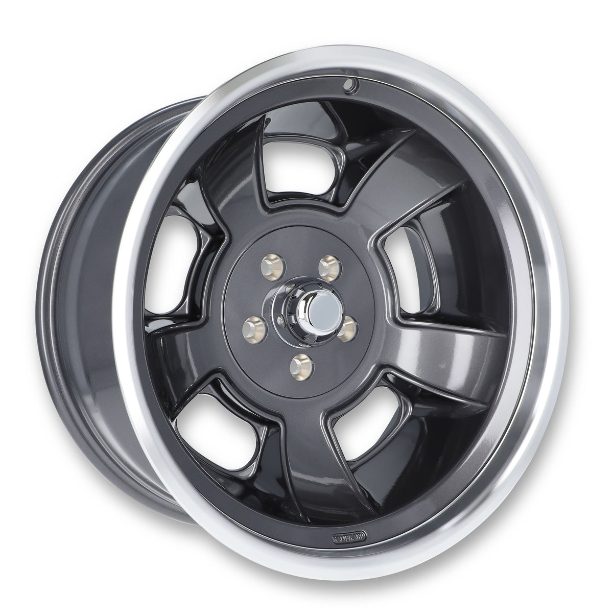 Halibrand Sprint Flow Formed Wheel 20x10 - 4.0 bs Anthracite Machined Lip Gloss