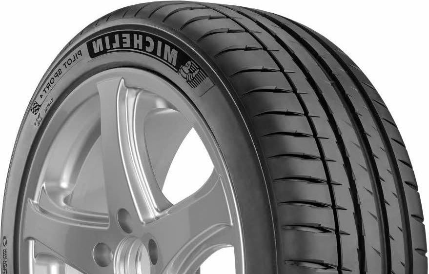 Michelin Pilot Sport 4 Summer 235/40ZR18/XL (95Y) Tire Fits: 2012-18 Ford Focus Titanium, 2017-23 Honda Civic Sport Touring