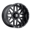 XD Cast Aluminum Rim XD820 20X9 5X5.5 S-BLK 18MM, XD82029055718US