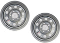 2-Pack Trailer Wheel Rim 15x5 SPECIAL BOLT PATTERN 5 Screen 5 in. 5 Hole Lug Gray