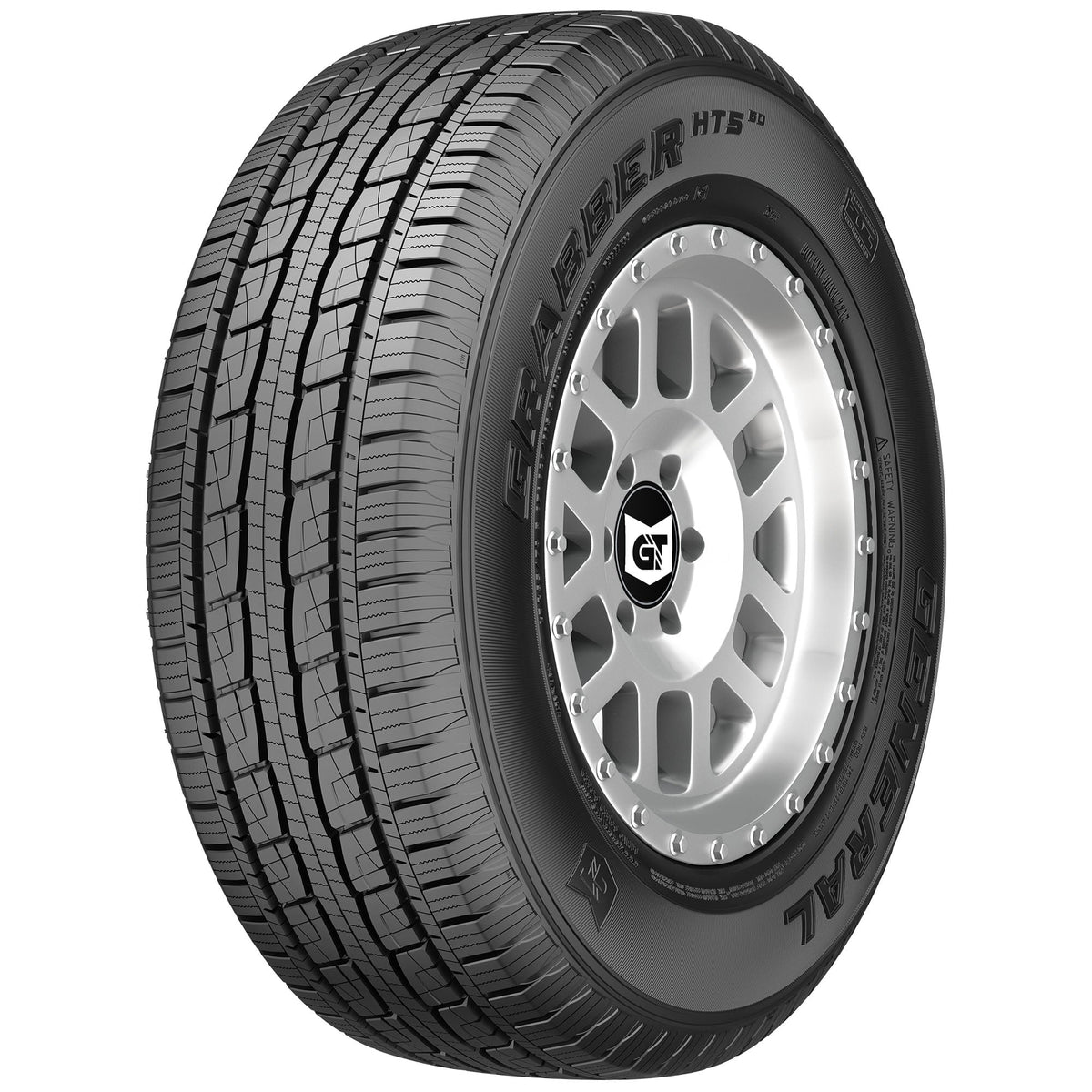General Grabber HTS60 All Season 265/65R17 112T Light Truck Tire Fits: 2005-15 Toyota Tacoma Pre Runner, 2000-06 Toyota Tundra Limited