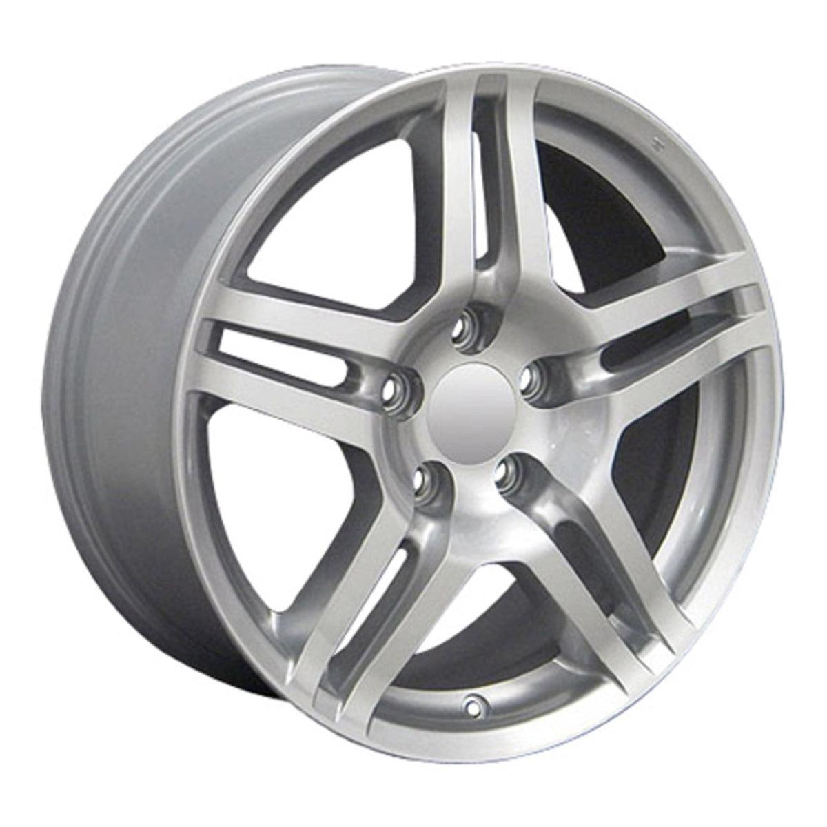 OE Wheels AC04 17x8in Silver Wheel Rim for Acura ILX, Honda Accord & Civic Fits select: 1997-2018 HONDA CR-V, 1995-2004 HONDA ODYSSEY