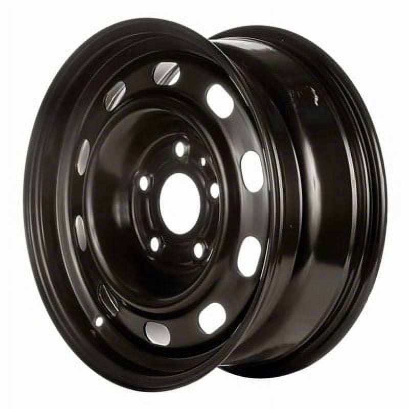 KAI 17 X 7 Reconditioned OEM Steel Wheel, Black, Fits 2002-2010 Dodge Ram 1500