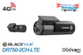BlackVue DR750-2CH-LTE Dual Optics Front + Behind w/ Built-In 4G-LTE & 256GB BlackVue Memory Card
