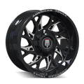 American Truxx Destiny-At1913 20X9 5X127/5X139.7 0Et 87.1Cb Black/Machined