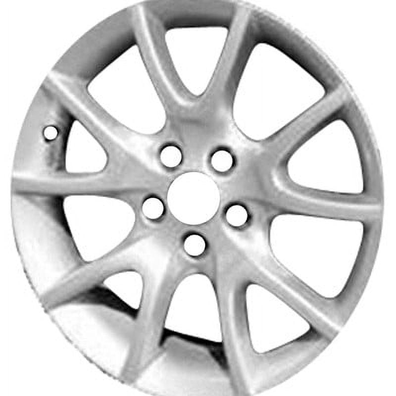 KAI 17 X 7.5 Reconditioned OEM Aluminum Alloy Wheel, All Painted Dark Charcoal, Fits 2013-2016 Dodge Dart