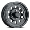 Sendel S20 15 6-Lug Boat Camper RV Trailer Wheel Rim Gloss Black (QTY 1)
