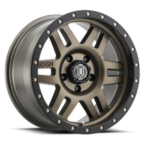 Icon Vehicle Dynamics 1417855557Br 17 X 8.5 Six Speed 5 X 150 5.75Inbp 25Mm Offset- Bronze