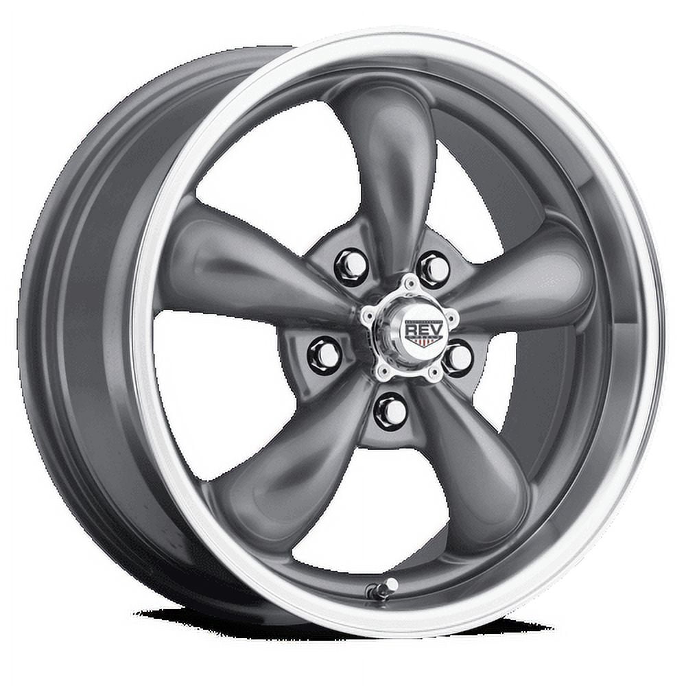 REV Wheels 100S-8907300 100 Series- 18x9 - 5 bs - 5x5/5x127 -Gray