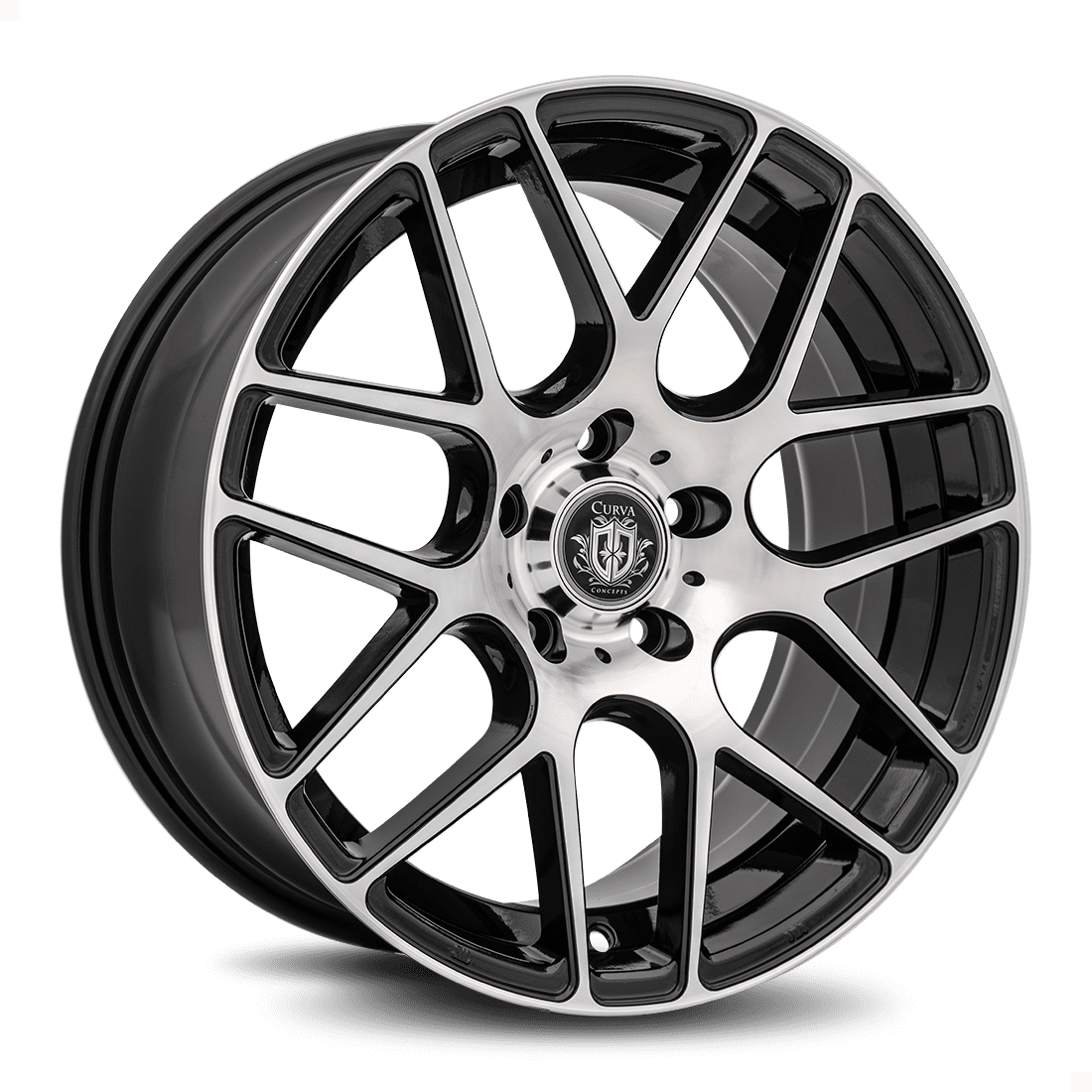Kraze Stunna-Kr191 18X8 5X115 40Et 72.62Cb Black/Machined