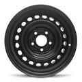 For 2013-2015 Honda Civic 15 Inch Painted Black Rim - OE Direct Replacement - Road Ready Automobile Wheel