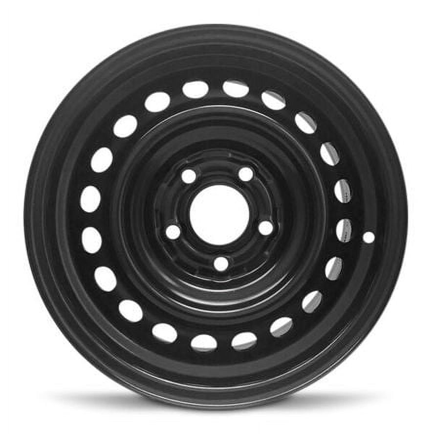 For 2013-2015 Honda Civic 15 Inch Painted Black Rim - OE Direct Replacement - Road Ready Automobile Wheel