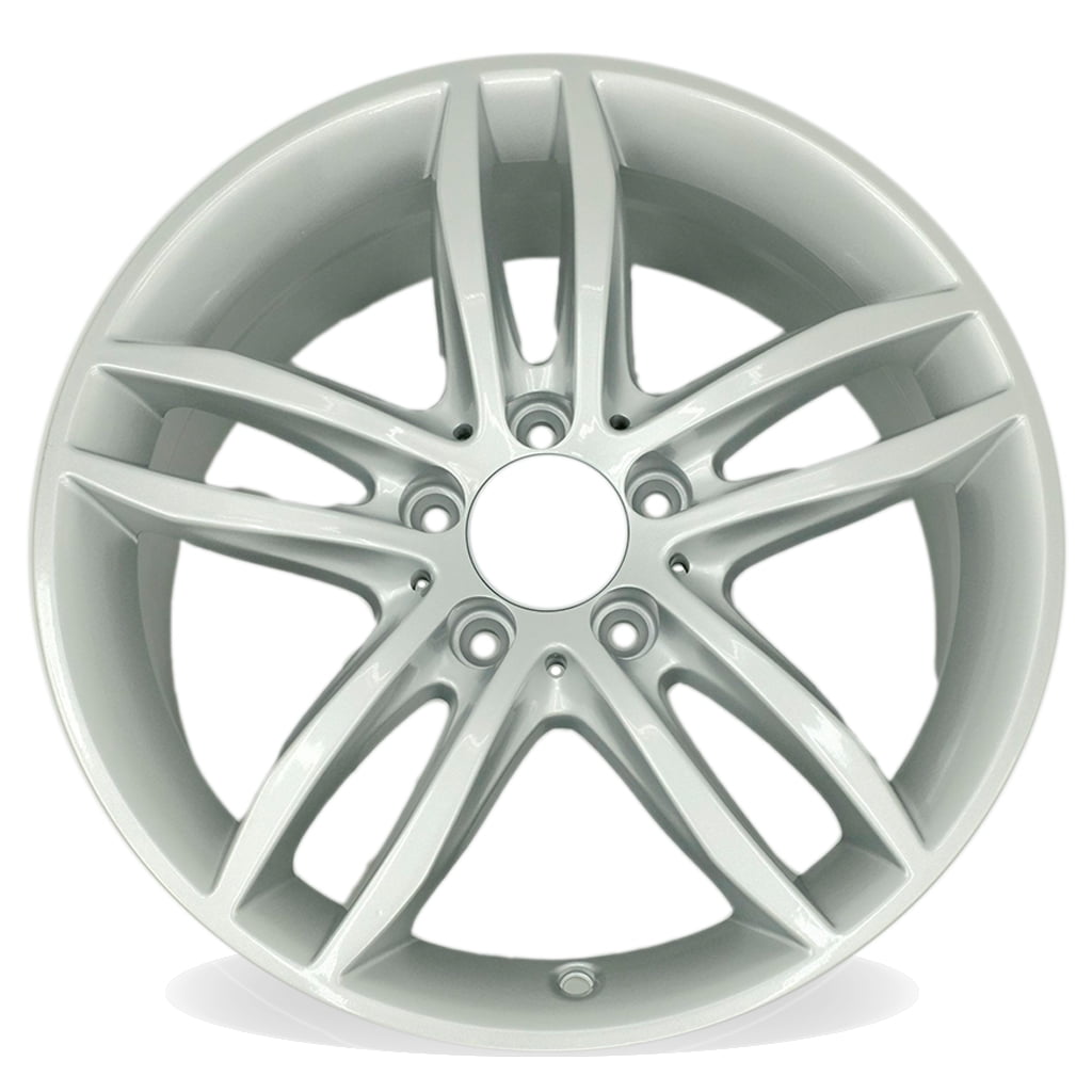 17 Single 17x7.5 Front Silver Wheel For Mercedes-Benz C-Class C250 C300 C350 2012-2014 OEM Grade Replacement Rim