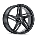 Kraze Milano-Kr195 17X8 5X108 38Et 63.5Cb Satin Black