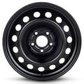 For 2017-2021 Jeep Compass 16 Inch Painted Black Rim - OE Direct Replacement - Road Ready Automobile Wheel