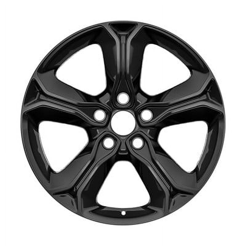 KAI 19 X 7 Reconditioned OEM Aluminum Alloy Wheel, All Painted Black, Fits 2015-2018 Dodge Journey