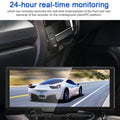 Arealer Broad Screen Vehicle Video Recorder Auto Automobile Recorder Low light Viewing 10.26in DVR 170 Degree Broad Field of view Vehicle Global Positioning System Navigation