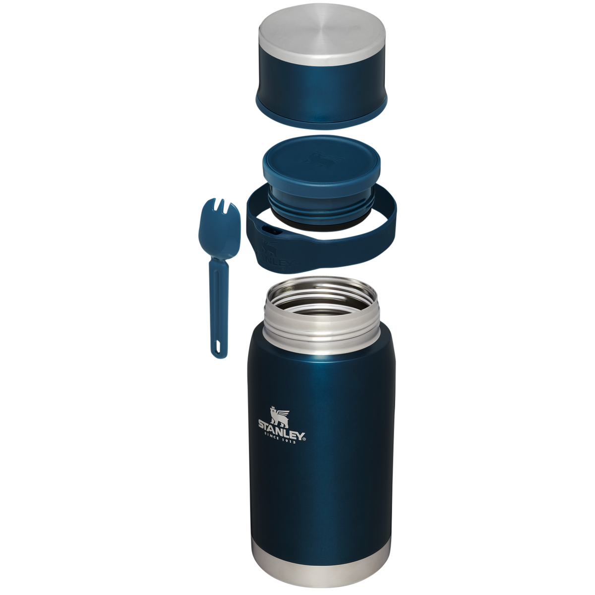 Adventure To-Go Food Jar + Spork D016X