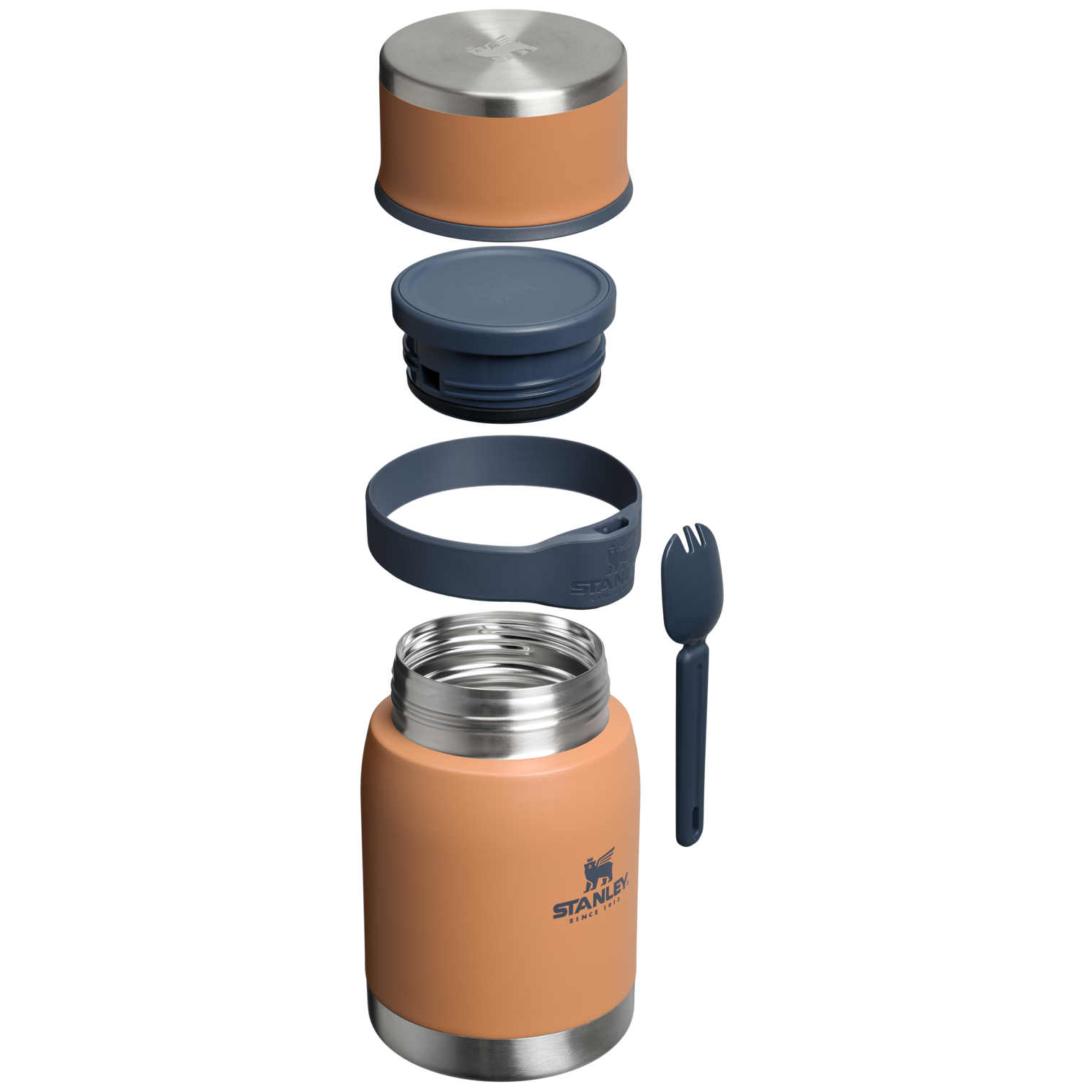 Adventure To-Go Food Jar + Spork D017T