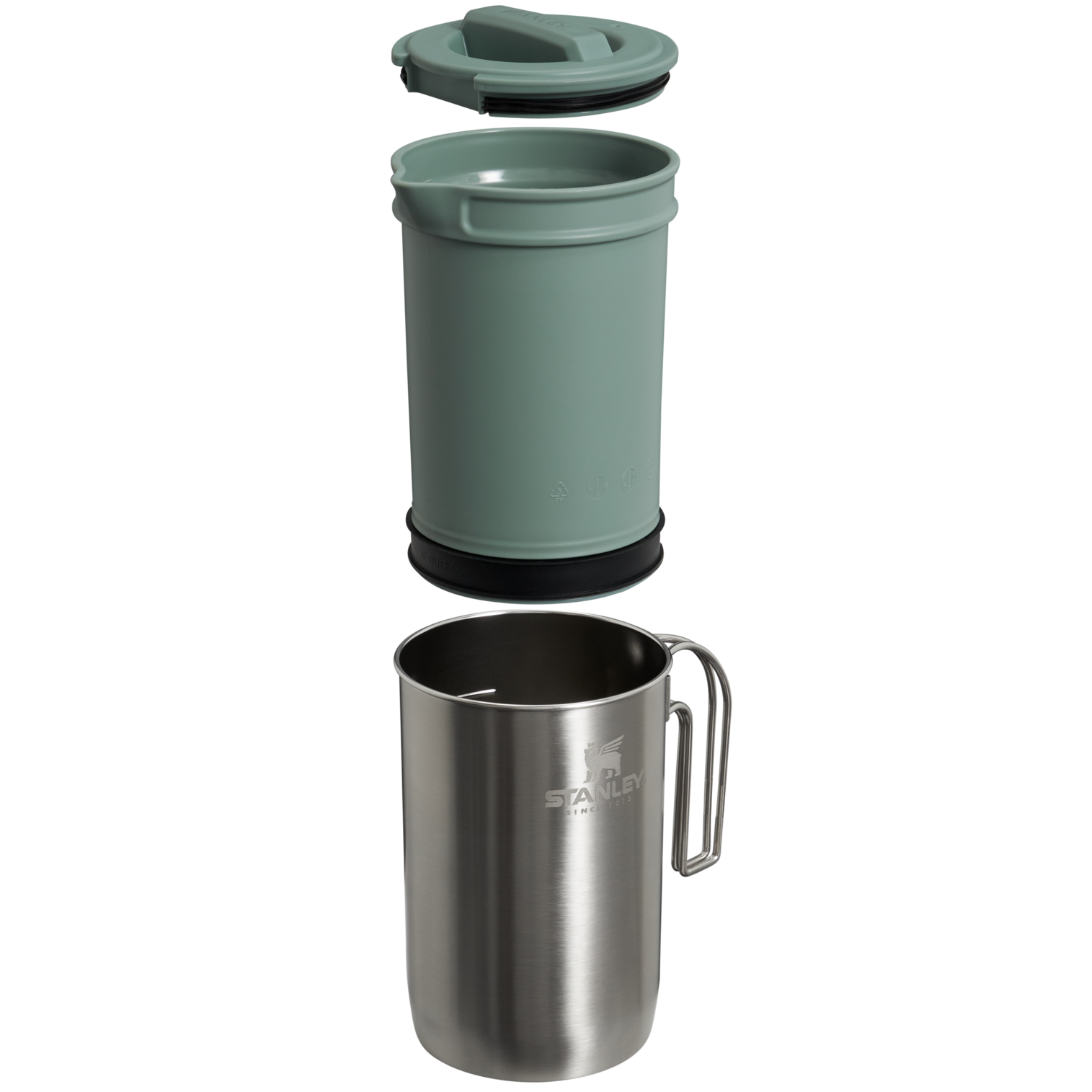 Adventure All-In-One Boil + Brew French Press D002C