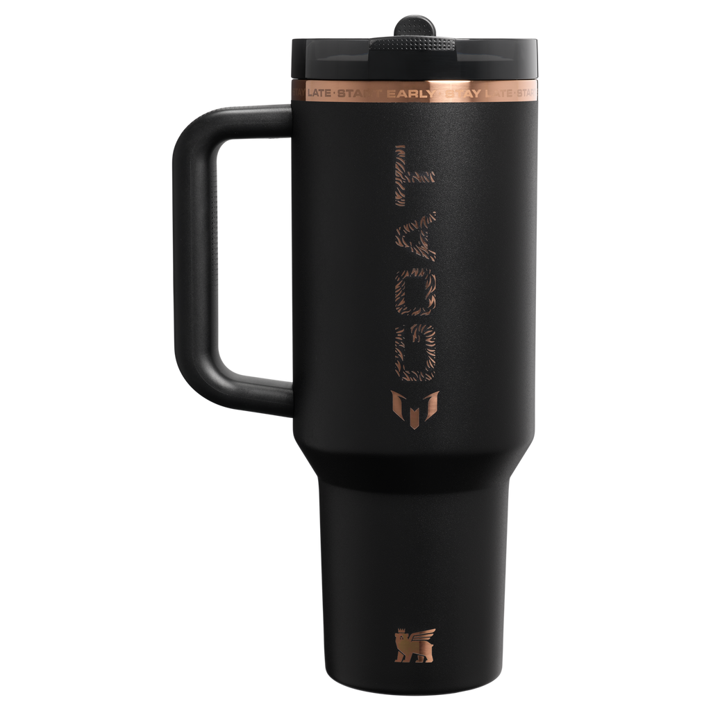 The Messi x Stanley Quencher ProTour Flip Straw Tumbler D075B
