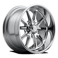 Pre-owned Mag 1PC Aluminum Rim U110 RAMBLER 18X8in Chrome Plated Finish, U11018806145