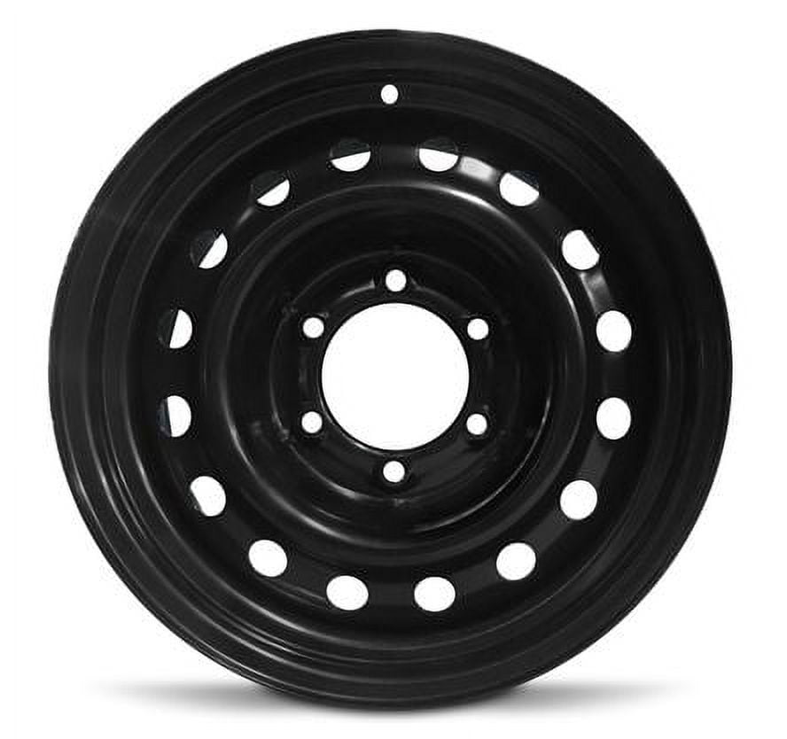 For 2005-2024 Toyota Tacoma 16 Inch Painted Black Rim - OE Direct Replacement - Road Ready Automobile Wheel