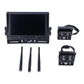 8in Backup Blind Spot Image LCD Screen Set Dark Perspective IP68 Waterproof for Trucks Trailers