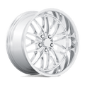 Second-hand Mag 1PC Cast Aluminum Rim U140 20X8.5 5X5.0 CHROME 6MM, U14020857350