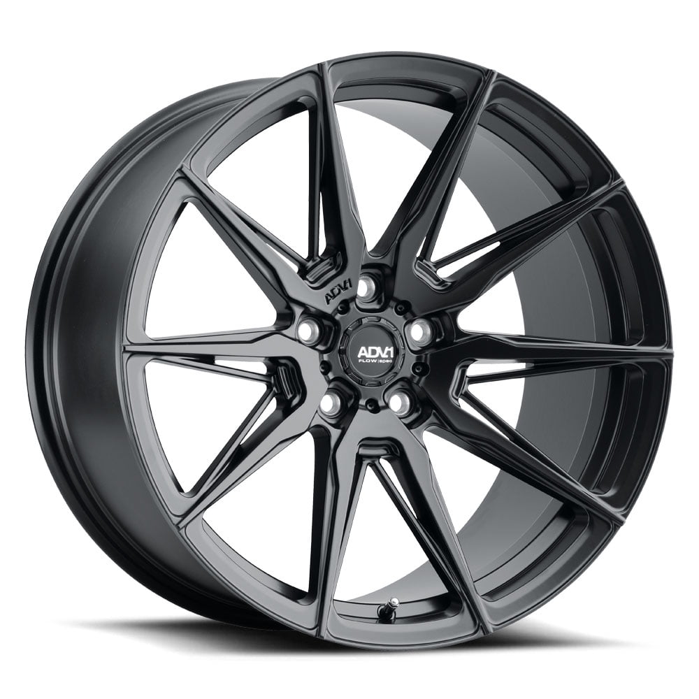 19x10 ADV.1 V222 ADV5.0 Satin Black Wheel 5x112 (25mm)