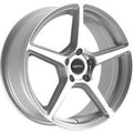 Motiv 18x7.5 5X4.50 433MS Blade Silver Wheel Rim